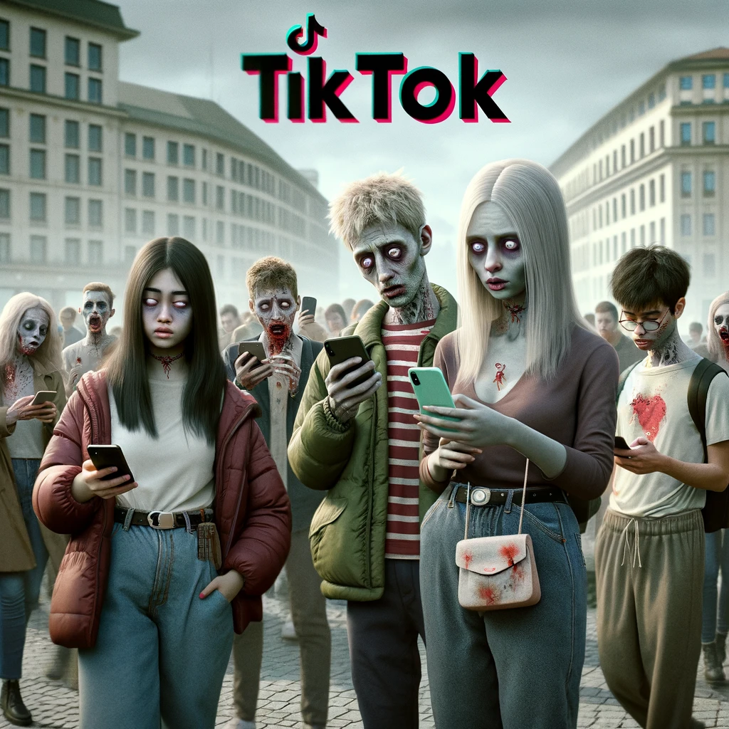 La génération Tik Tok devient des zombies